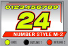 LAYERED NUMBER SET M-2